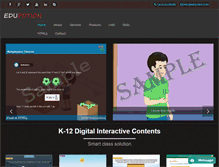 Tablet Screenshot of edupotion.com